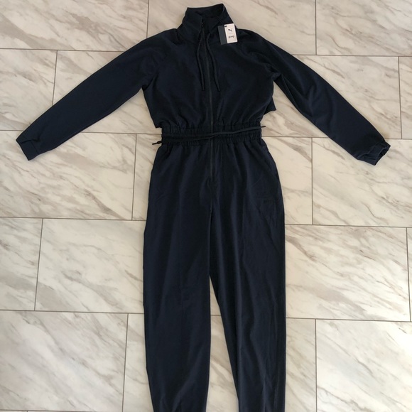 Puma x Goop Windbreaker Performance Jumpsuit Dark Sapphire 521145-89 Jumper - Picture 3 of 14